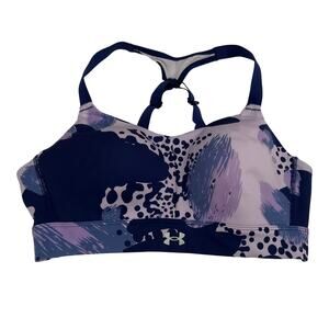 Under Armour Breathelux High Support Fitted Molded Cup Sports Bra - Medium